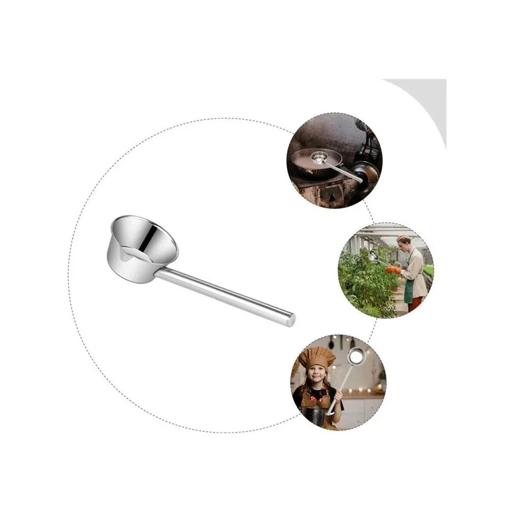 HEMOTON Long Handle Ladle Stainless Steel 50cm Ergonomic Soup Water Scoop‎ New